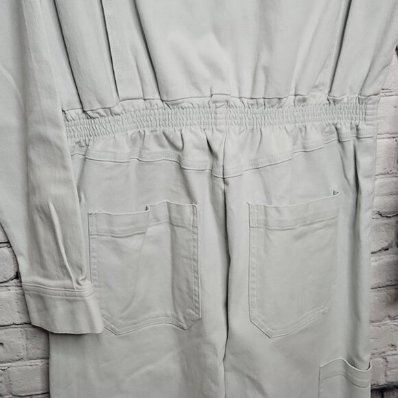 LF Markey Utility Jumpsuit Light Gray Size 10 GUC - Picture 10 of 10